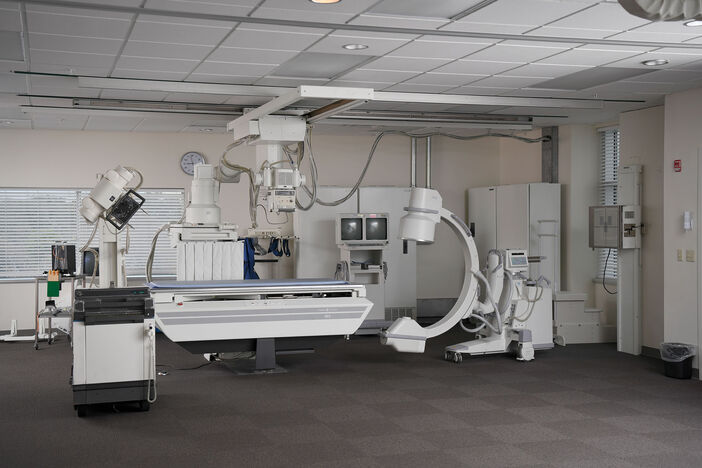 The radiography lab at AHU's Orlando Campus