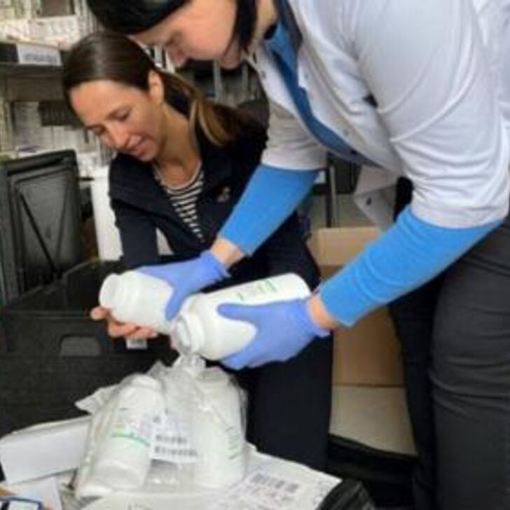 AHU Professor, AHU Alumna Deliver Critical Medical Supplies to Ukraine